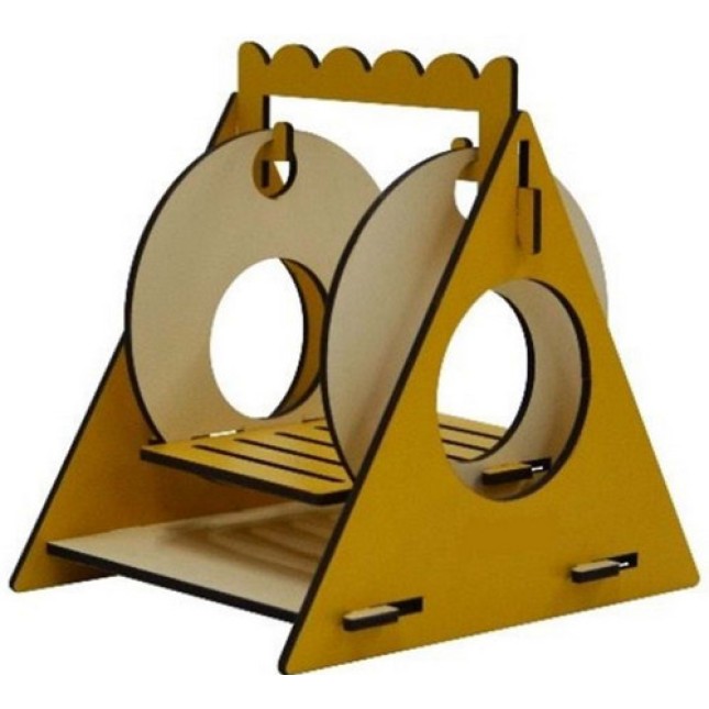 Princes Ξύλινη Κούνια 14x10x13 cm Princes Ξύλινη Κούνια 14x10x13 cm