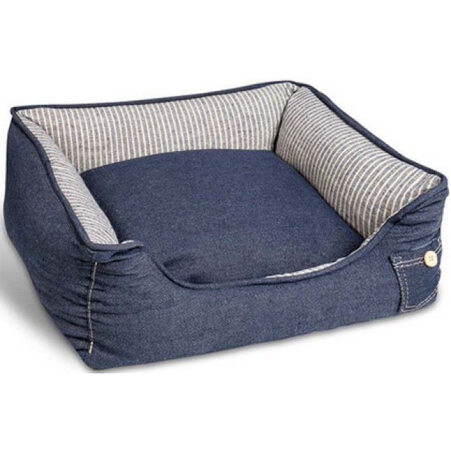 Glee κρεβάτι παραλληλόγραμμο Jean μπλε 50x40x14cm Glee κρεβάτι παραλληλόγραμμο Jean μπλε 50x40x14cm