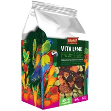 Vitapol Vita line παπαγάλων & εξωτικών πουλιών vegetable snack 80gr Vitapol Vita line παπαγάλων & εξωτικών πουλιών vegetable snack 80gr