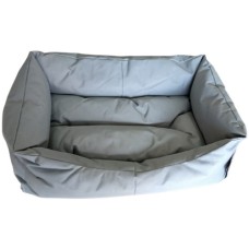 PetQuatro Κρεβάτι αδιάβροχο γκρι 85x65x22cm PetQuatro Κρεβάτι αδιάβροχο γκρι 85x65x22cm