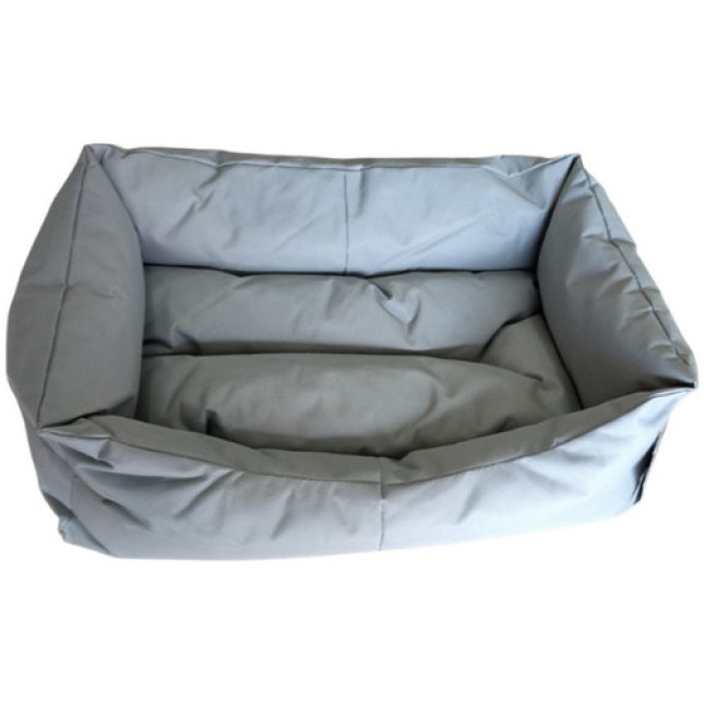 PetQuatro Κρεβάτι αδιάβροχο γκρι 85x65x22cm PetQuatro Κρεβάτι αδιάβροχο γκρι 85x65x22cm