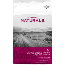 Diamond naturals Πλήρης τροφή για κουτάβια μεγαλόσωμων φυλών με αρνί και ρύζι 15kg