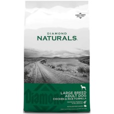 Diamond naturals Πλήρης τροφή ενήλικους σκύλους μεγαλόσωμων φυλών με κοτόπουλο και ρύζι 15kg