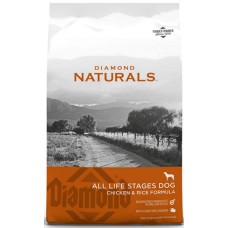 Diamond naturals Πλήρης τροφή για σκύλους με κοτόπουλο και ρύζι 15kg