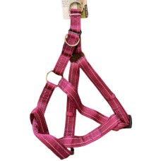Croci μαλακό σαμαράκι νάυλον refl. μπορντό 25x650-800mm Croci μαλακό σαμαράκι νάυλον refl. μπορντό 25x650-800mm