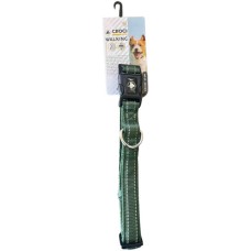 Croci μαλακό νάυλον περιλαίμιο πράσινο 15x300-450mm