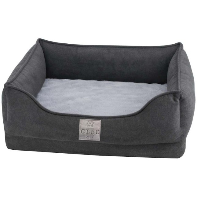 Glee κρεβάτι ανθρακί ORTHOPEDIC M 75x60x21cm Glee κρεβάτι ανθρακί ORTHOPEDIC M 75x60x21cm