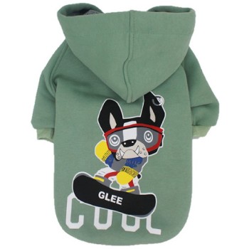 Glee Φούτερ Hoodie Luno Πράσινο Μ 28cm