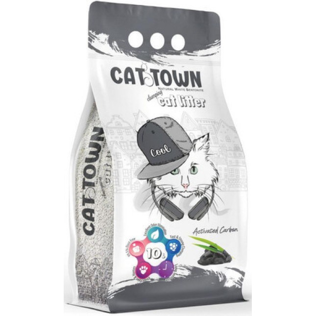 Netas Cat town άμμος γάτας active carbon 5lt Netas Cat town άμμος γάτας active carbon 5lt