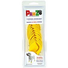 Pawz παπουτσάκια κίτρινα 2x-small, συσκευασία 12 τμχ