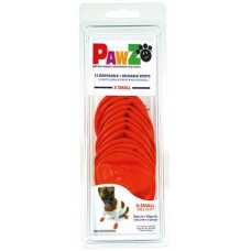 Pawz παπουτσάκια πορτοκαλί x-small, συσκευασία 12 τμχ