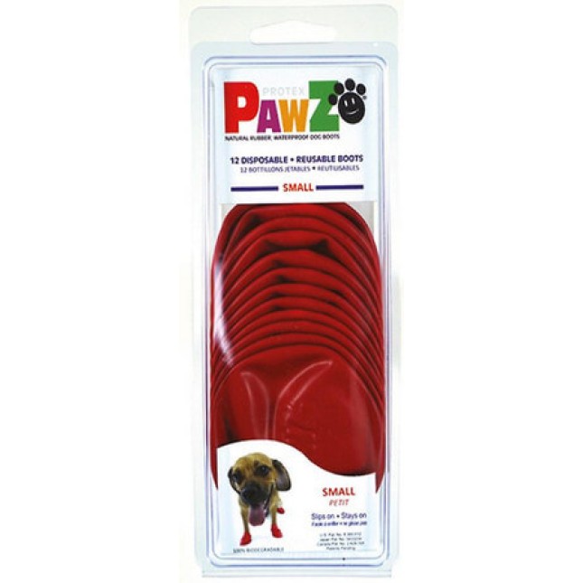 Pawz παπουτσάκια κόκκινα small, συσκευασία 12 τμχ