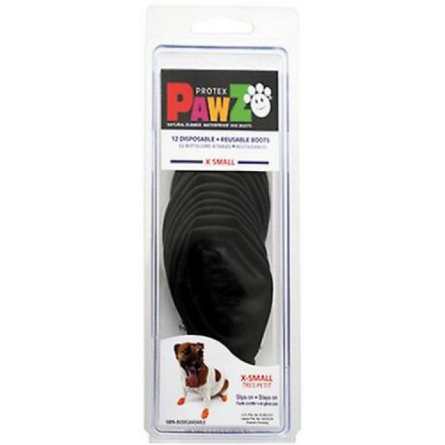Pawz παπουτσάκια μαύρα x-small Pawz παπουτσάκια μαύρα x-small