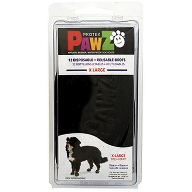 Pawz παπουτσάκια μαύρα x-large