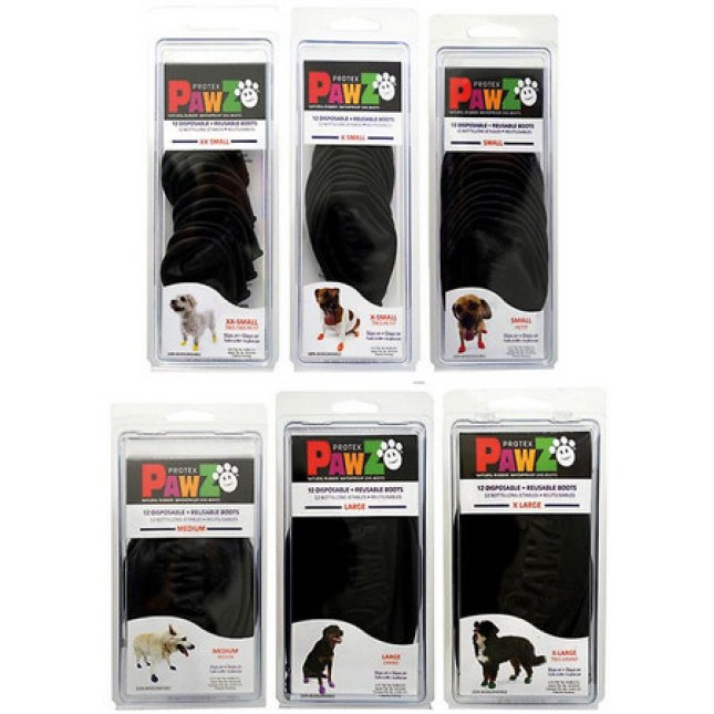Pawz παπουτσάκια μαύρα 12 τμχ, ιδανικά για κάθε μέρα Pawz παπουτσάκια μαύρα 12 τμχ, ιδανικά για κάθε μέρα