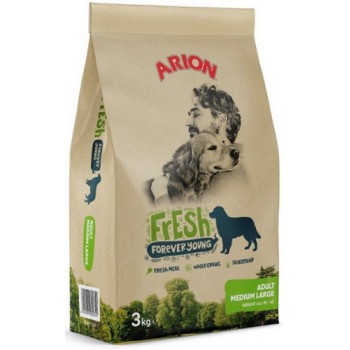 Arion Fresh τροφή για ενήλικους σκύλους μεσαίων και μεγαλόσωμων φυλών 3kg Arion Fresh τροφή για ενήλικους σκύλους μεσαίων και μεγαλόσωμων φυλών 3kg