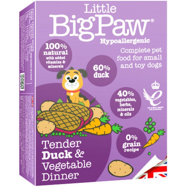 LBP WSB τροφή σκύλου παραδοσιακή με πάπια & λαχανικά 150gr