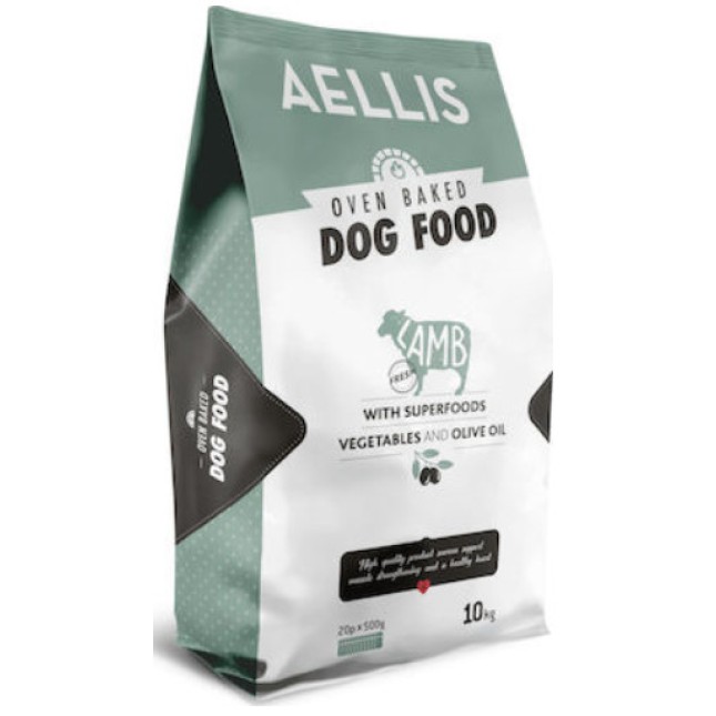 Aellis Φουρνισμένη τροφή με φρέσκο αρνί 10kg Aellis Φουρνισμένη τροφή με φρέσκο αρνί 10kg