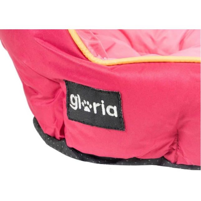 Gloria κρεβάτι στρογγυλό bed quartz ροζ