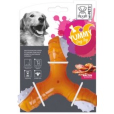 M-pets Νόστιμο παιχνίδι με γεύση μπέικον 13,4 x 12,2 x 3,6 εκ. M-pets Νόστιμο παιχνίδι με γεύση μπέικον 13,4 x 12,2 x 3,6 εκ.