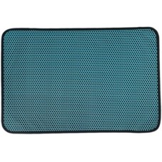 Πατάκι Τουαλέτας Γάτας Trapping Mat Μπλέ 45 x 65cm