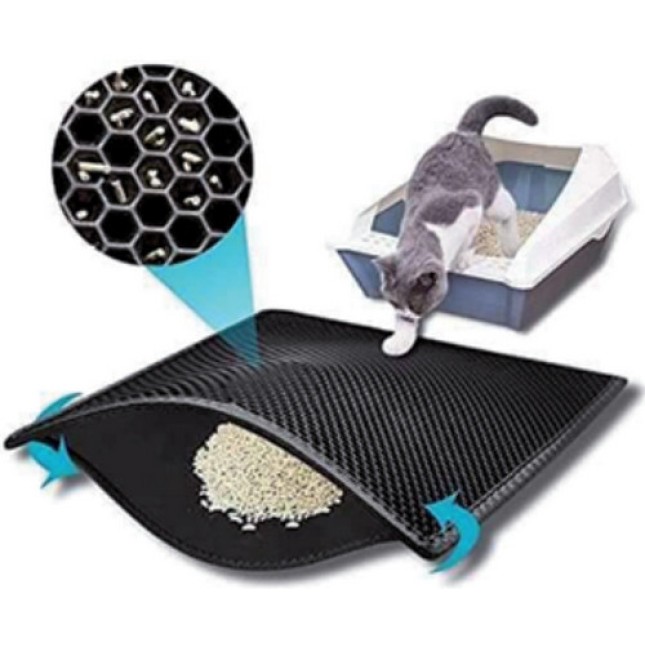 Πατάκι Τουαλέτας Γάτας Trapping Mat Μπλέ 45 x 65cm Πατάκι Τουαλέτας Γάτας Trapping Mat Μπλέ 45 x 65cm