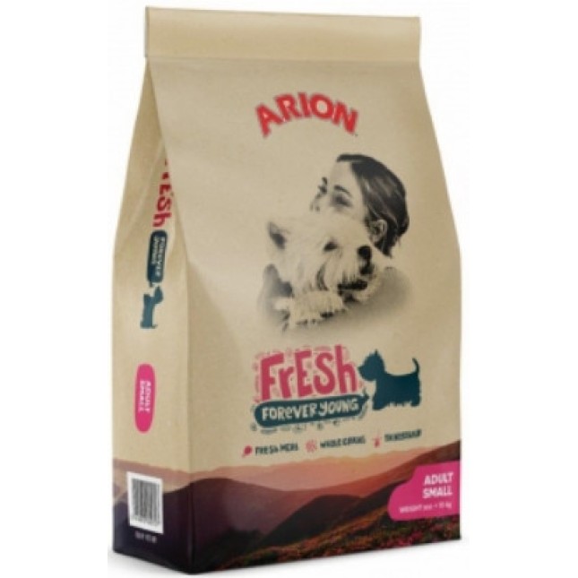 Arion Πλήρη τροφή που αναπτύχθηκε ειδικά για ενήλικους σκύλους έως 10 κιλών με κοτόπουλο