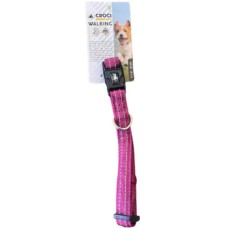Croci μαλακό νάυλον περιλαίμιο μπορντό 20x350 - 550mm Croci μαλακό νάυλον περιλαίμιο μπορντό 20x350 - 550mm