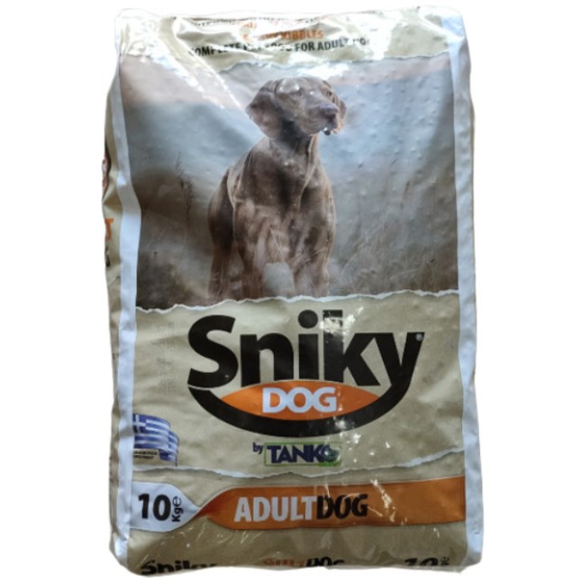 Tanko Sniky Πλήρης τροφή για ενήλικους σκύλους όλων των φυλών 10kg