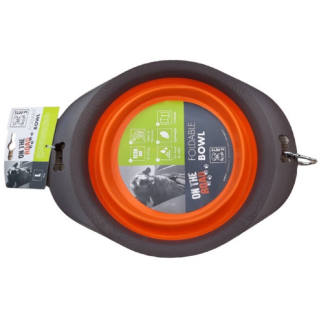 M-pets Πτυσσόμενο μπολ small 20.5x15.5x5.5cm 420ml