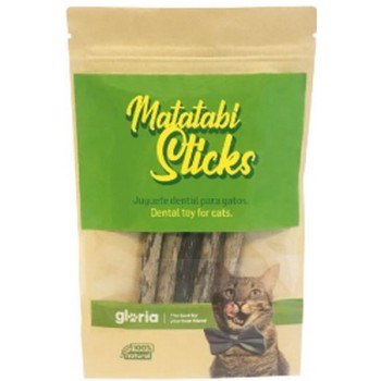 Gloria οδοντιατρική φροντίδα γάτας από ξύλο matatabi sticks 11-13cm Gloria οδοντιατρική φροντίδα γάτας από ξύλο matatabi sticks 11-13cm