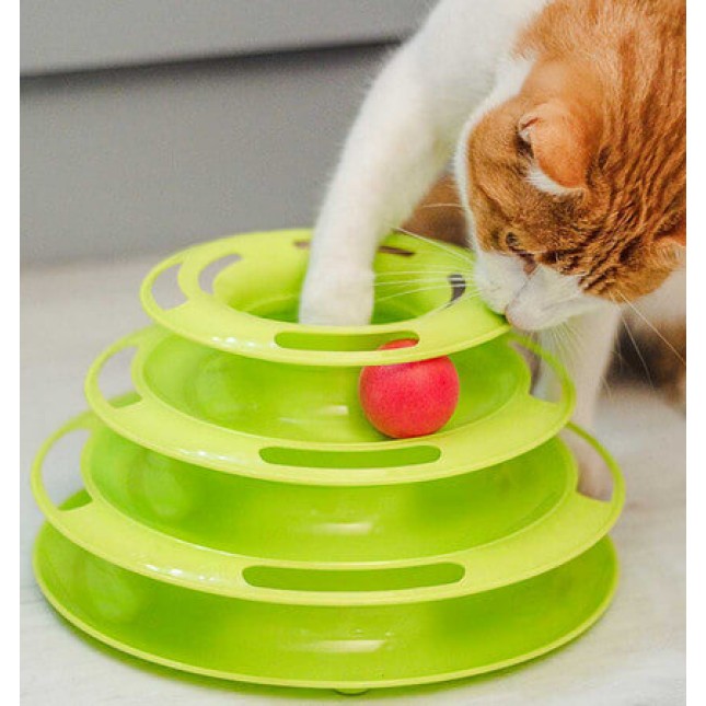 Ferplast Twister παιχνίδι για γάτες που εγγυάται τη βέλτιστη σωματική και πνευματική άσκηση