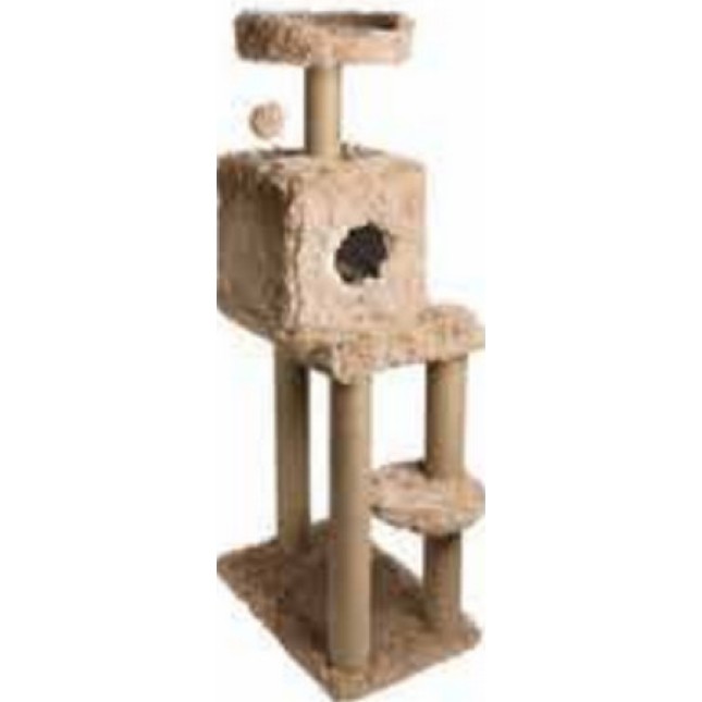 Gloria cat tree amazonas ονυχοδρόμιο μπεζ 60cmx50x147cm