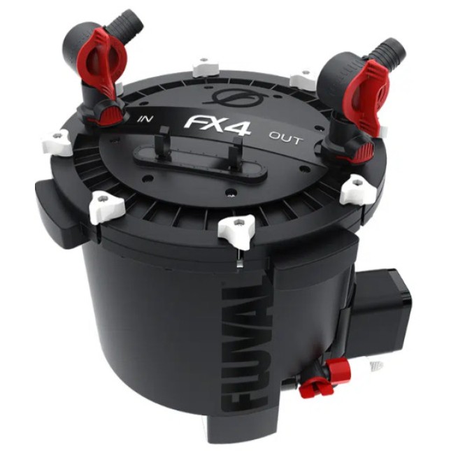 Fluval εξωτερικό φίλτρο FX4 2650l/h 40x42cm Fluval εξωτερικό φίλτρο FX4 2650l/h 40x42cm