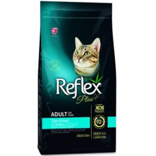 Lider Reflex plus τροφή για ενήλικες στειρωμένες γάτες, σολομός 8kg Lider Reflex plus τροφή για ενήλικες στειρωμένες γάτες, σολομός 8kg