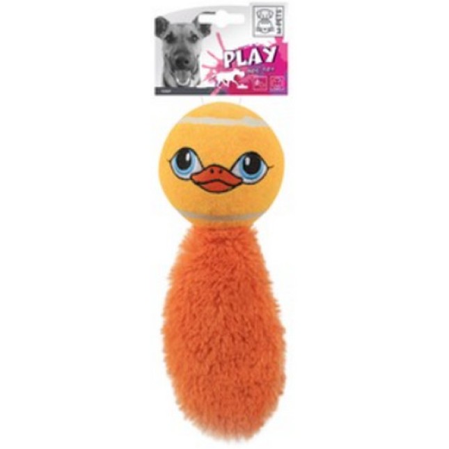 M-pets Tony παιχνίδι με μπάλα τένις και ουρά 18x11x6,5cm M-pets Tony παιχνίδι με μπάλα τένις και ουρά 18x11x6,5cm