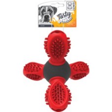 M-pets saturn Παιχνίδι σκύλου με δοσομετρητή κέρασμα κόκκινο M-pets saturn Παιχνίδι σκύλου με δοσομετρητή κέρασμα κόκκινο