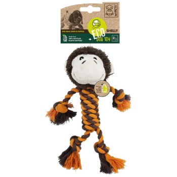 M-pets Eco dog toy Shelly μαϊμού από 100% ανακυκλωμένο πλαστικό M-pets Eco dog toy Shelly μαϊμού από 100% ανακυκλωμένο πλαστικό