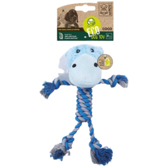 M-pets Eco dog toy Coco από 100% ανακυκλωμένο πλαστικό M-pets Eco dog toy Coco από 100% ανακυκλωμένο πλαστικό