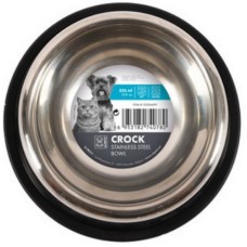 M-pets Μπολ από ανοξείδωτο ατσάλι XS 355ml M-pets Μπολ από ανοξείδωτο ατσάλι XS 355ml