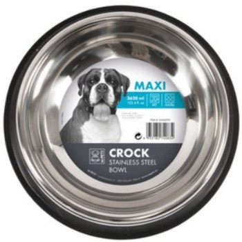 M-pets Μπολ από ανοξείδωτο ατσάλι  XXL 2360ml