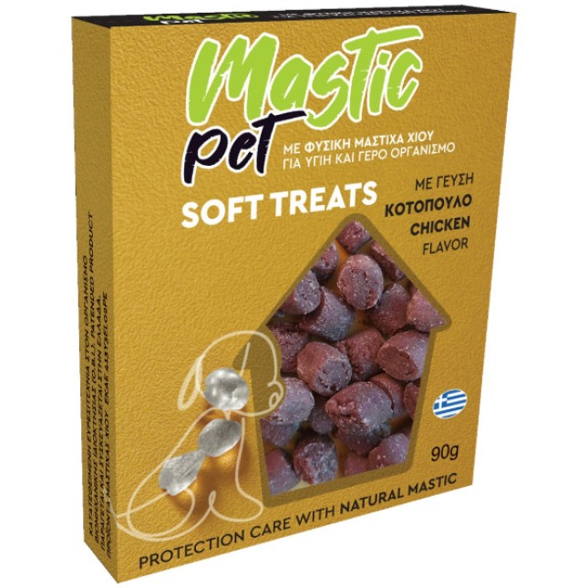 Mastic Pet Λιχουδιές Σκύλου Εκπαίδευσης με Μαστίχα Χίου και Κοτόπουλο 90gr Mastic Pet Λιχουδιές Σκύλου Εκπαίδευσης με Μαστίχα Χίου και Κοτόπουλο 90gr