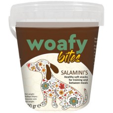 Mastic Pet Λιχουδιές επιβράβευσης Woafy dog foods Bites Salamini's 500g