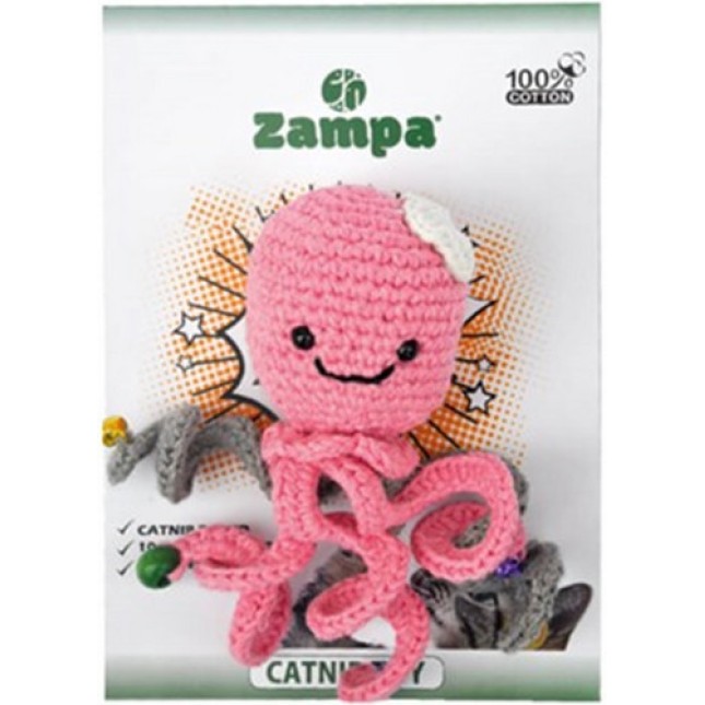 Zampa Παιχνίδι γάτας με catnip χταπόδι Zampa Παιχνίδι γάτας με catnip χταπόδι