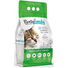 Bentysandy άμμος γάτας πράσινο μήλο 5lt Bentysandy άμμος γάτας πράσινο μήλο 5lt