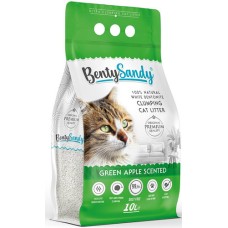 Bentysandy άμμος γάτας πράσινο μήλο 10lt Bentysandy άμμος γάτας πράσινο μήλο 10lt