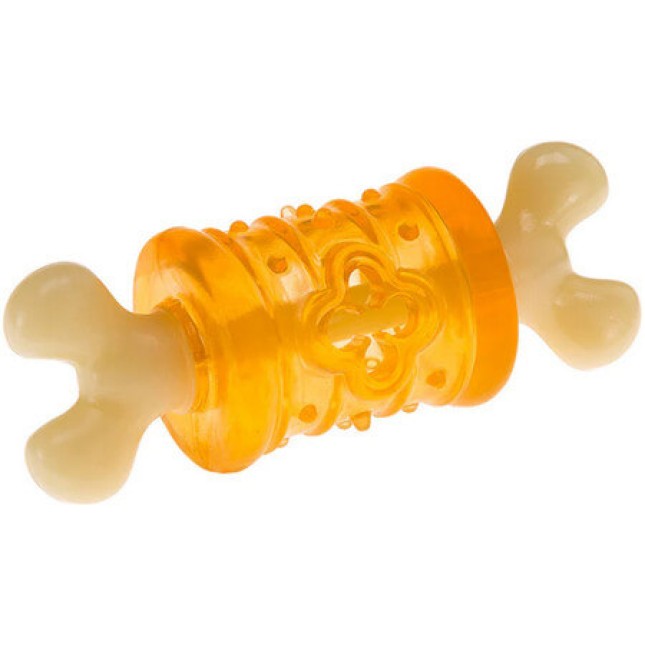 Ferplast οδοντικό παιχνίδι για σκύλους σε σχήμα οστού από θερμοπλαστικό καουτσούκ  μικρό