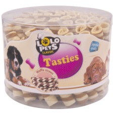Lolo pets Πουράκι Σκύλουμε γεύση βάφλας 60τεμ Lolo pets Πουράκι Σκύλουμε γεύση βάφλας 60τεμ
