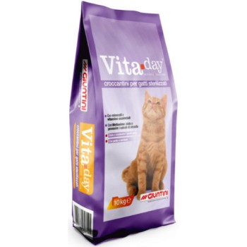 Giuntini Vita Day Κροκέτες Vitaday για στειρωμένες γάτες 10kg Giuntini Vita Day Κροκέτες Vitaday για στειρωμένες γάτες 10kg