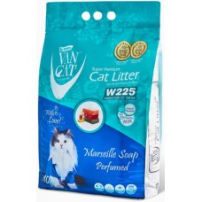 Van cat 100% Φυσικός, λευκός μπεντονίτης μεσαίου κόκκου με άρωμα σαπούνι Μασσαλίας